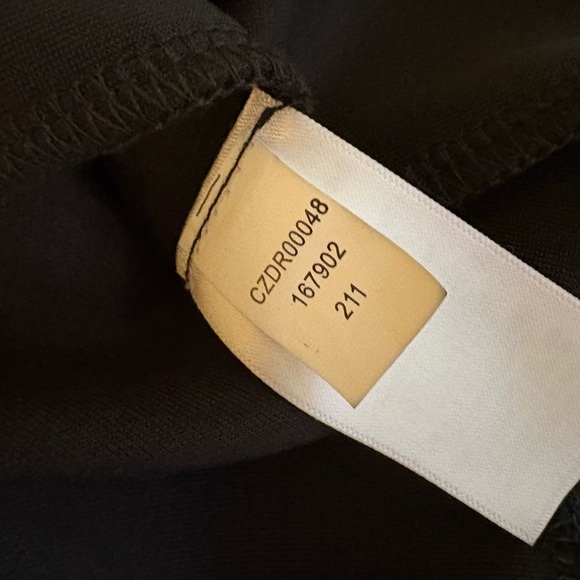 NWT - Cable & Gauge - Sleeveless Yummy Black Mini Dress - Size L - Picture 6 of 6